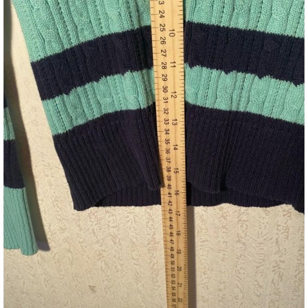Arizona Jean Company Women Green Pullover Sweater Large - Picture 9 of 9